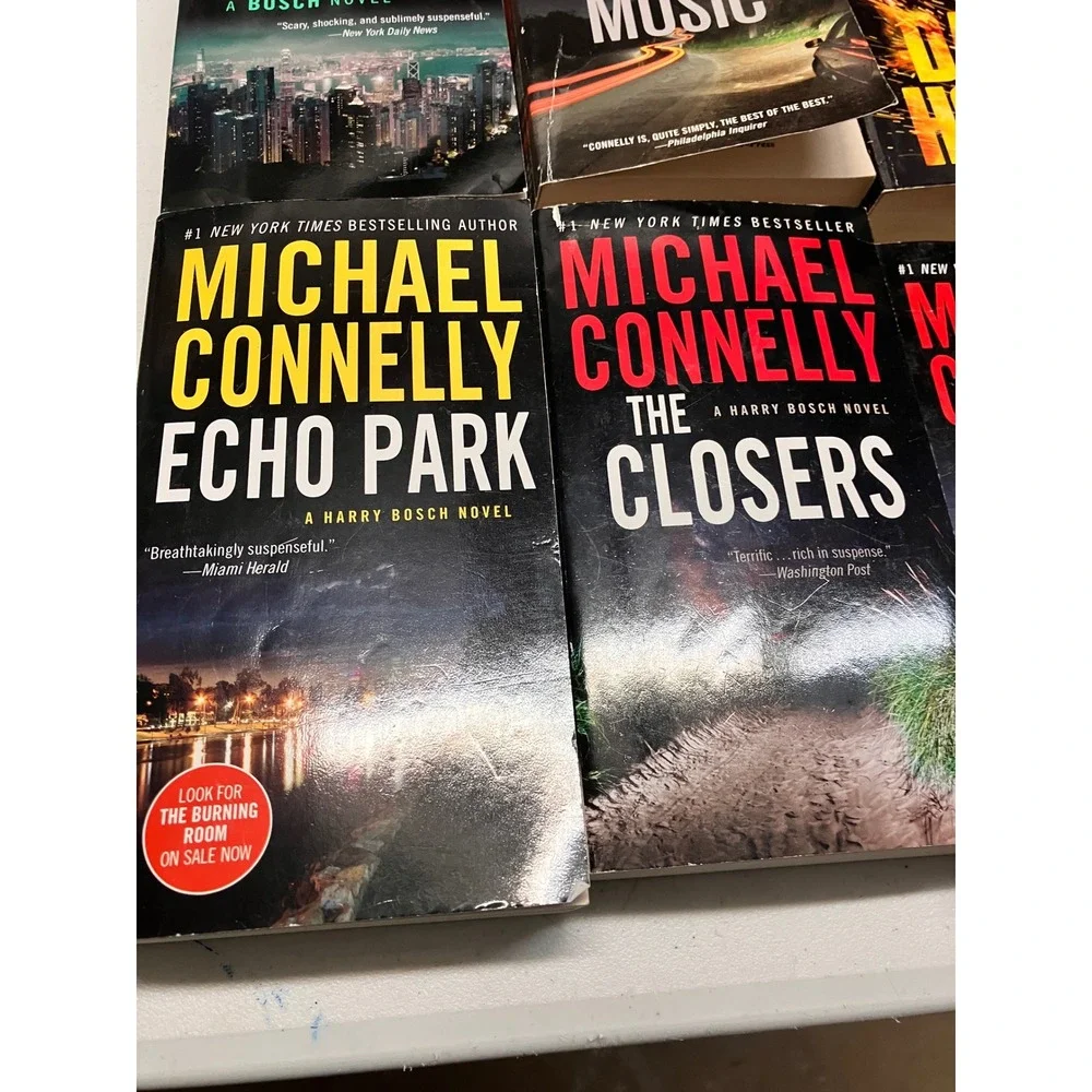 Michael Connelly Harry Bosch Renee Ballard 8 Book Lot Paperback Crime Thrillers - Picture 4 of 8